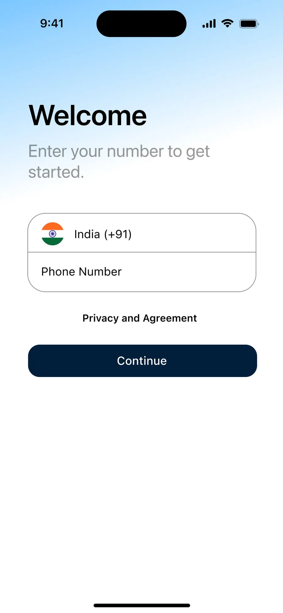 WorkMaster X — Login