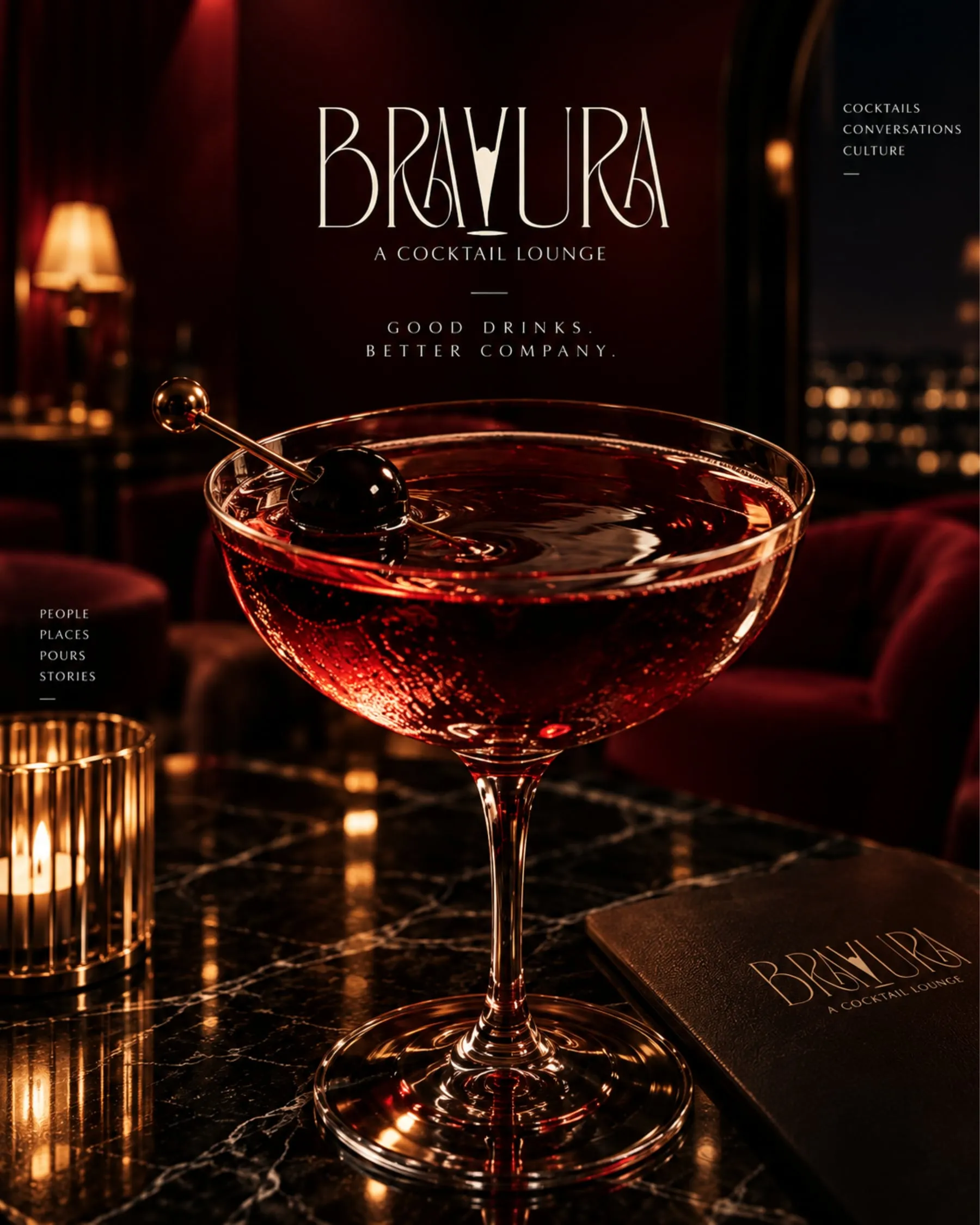 Bravura — poster