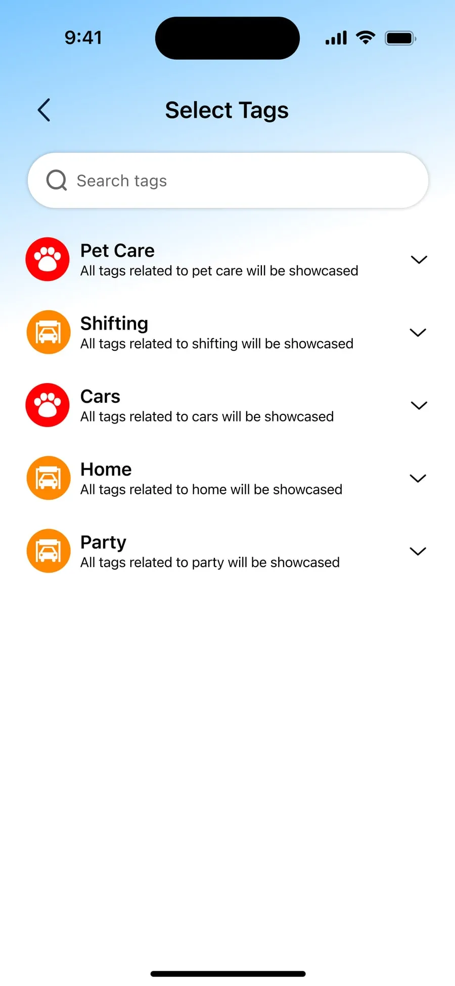 WorkMaster X — All tags view